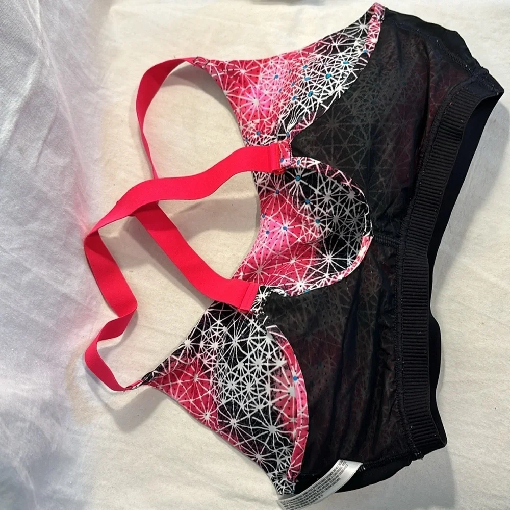 VSX Sport Women Sports Bra Multicolor Crossback Pullover Adjustable Strap 34DD - Picture 7 of 10